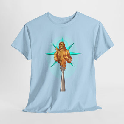He Is Resin Unisex Heavy Cotton Tee