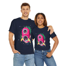 Cats In Space Unisex Heavy Cotton Tee