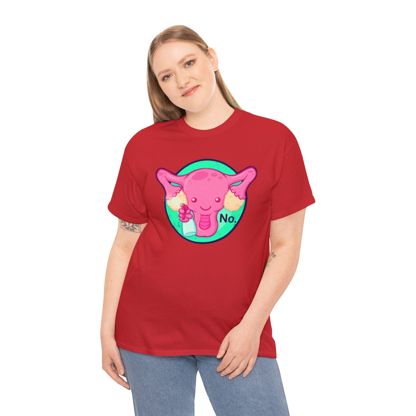 Cuterus Unisex Heavy Cotton Tee