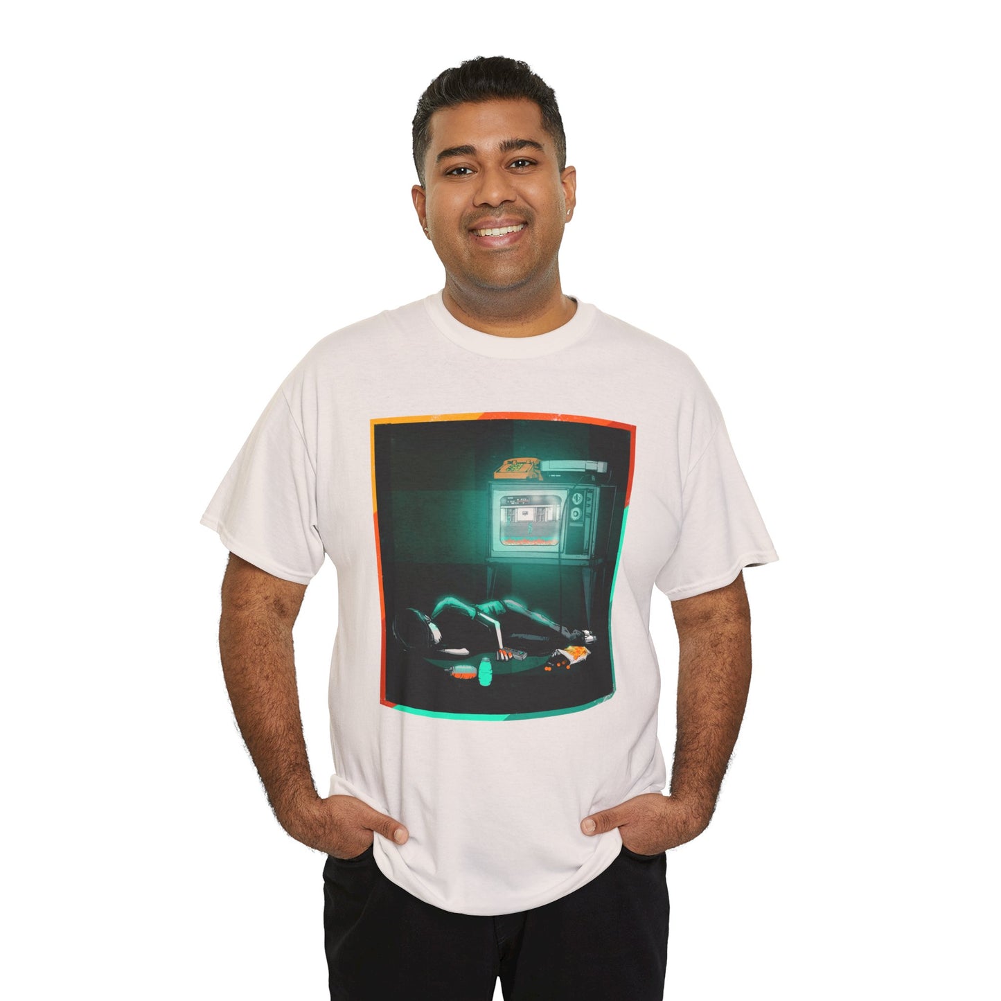 Long Night Unisex Heavy Cotton Tee