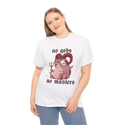 No Gods No Masters Unisex Heavy Cotton Tee