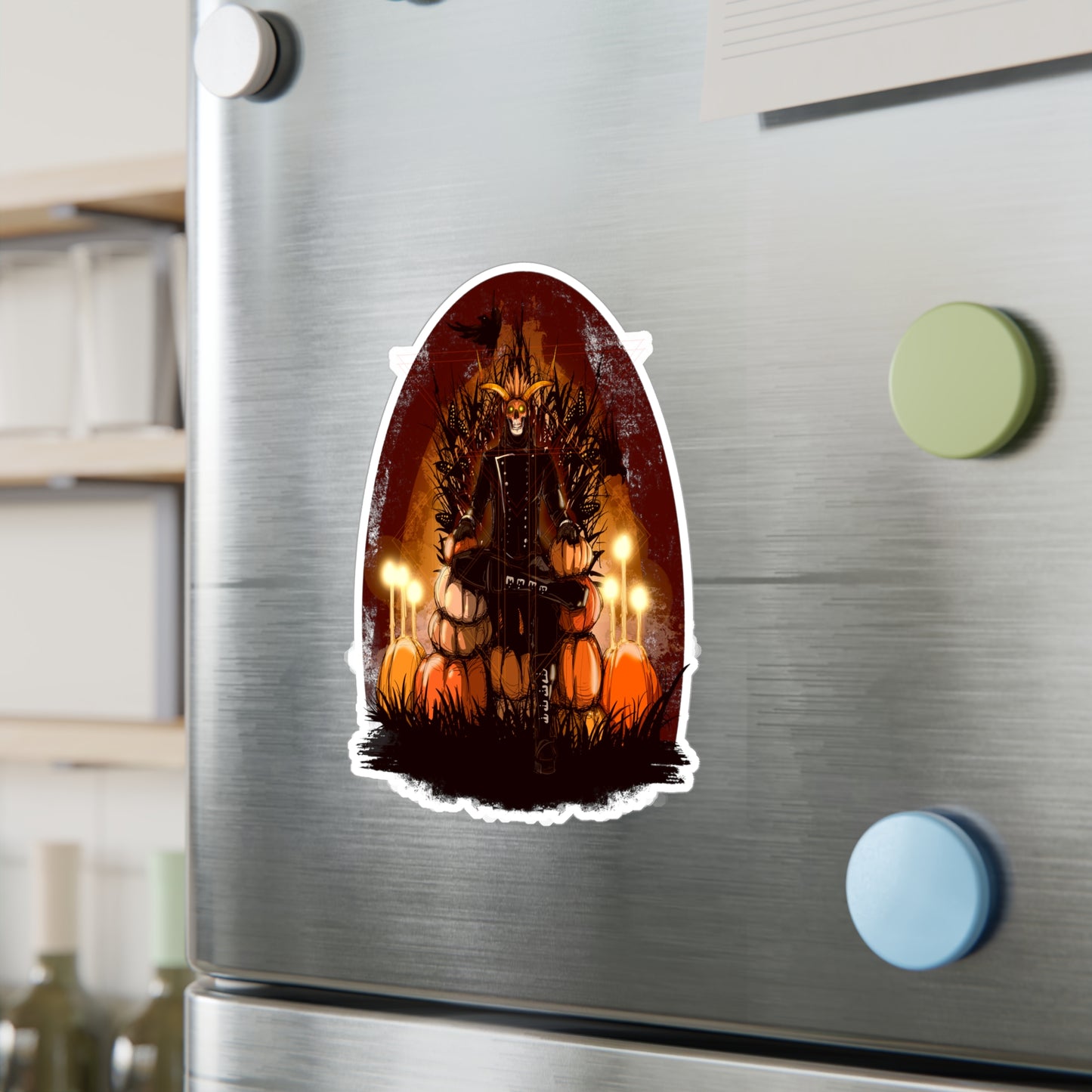 The Pumpkin King Kiss-Cut Vinyl Decal
