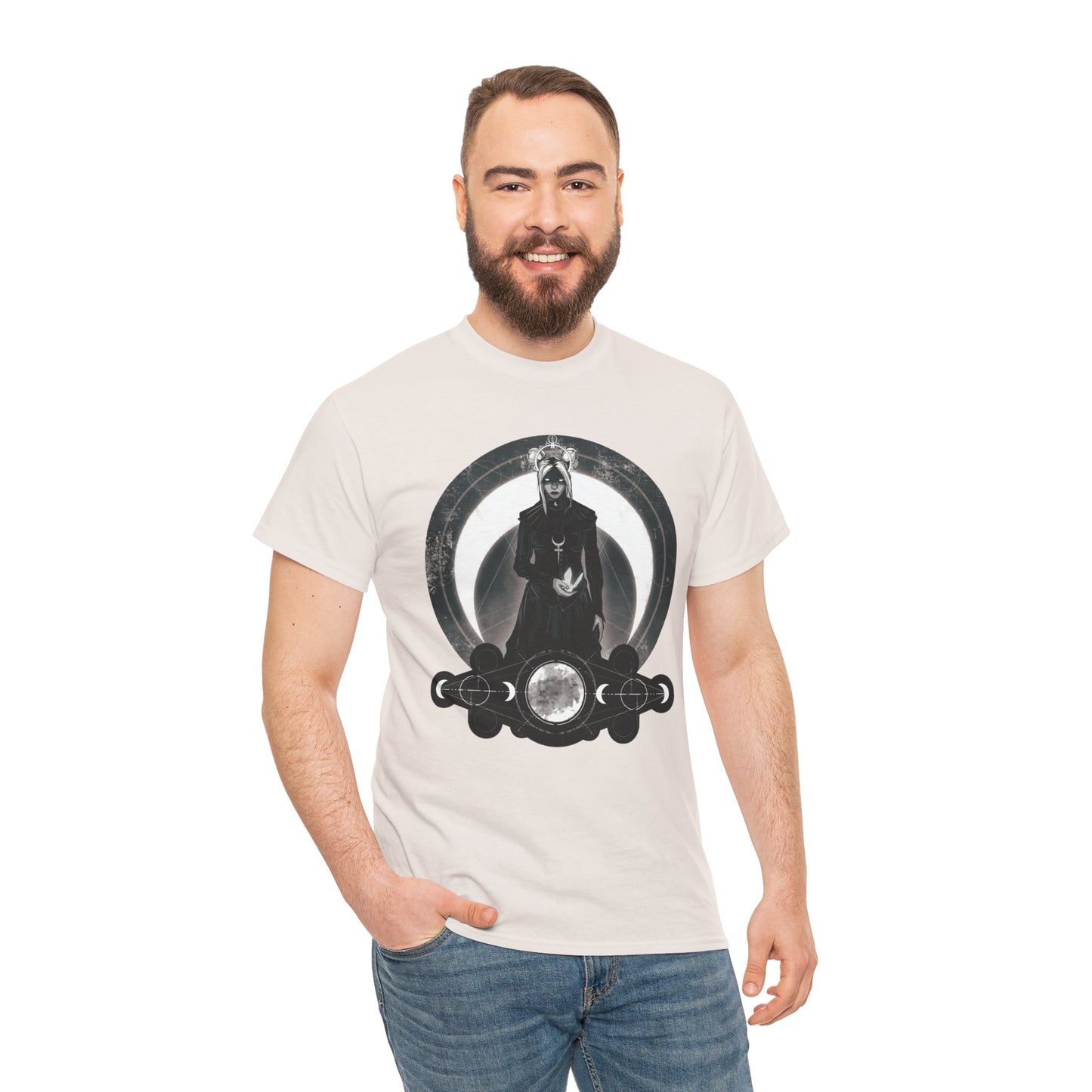 Moon Goddess Unisex Heavy Cotton Tee