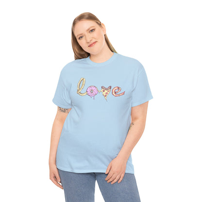 Food Love Unisex Heavy Cotton Tee