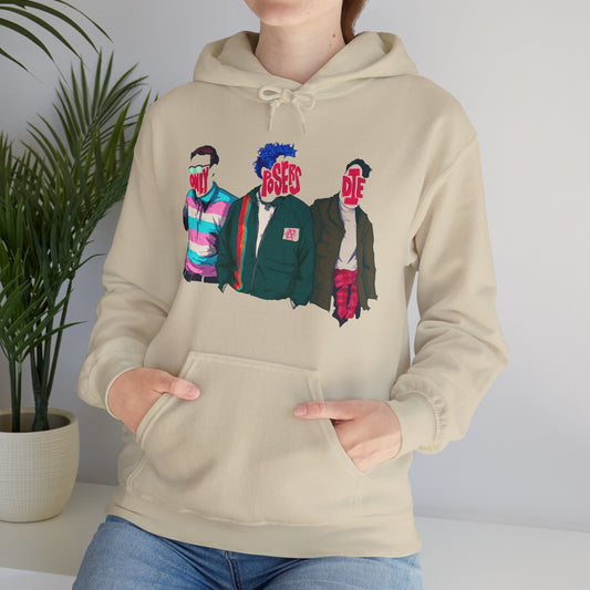 Only Posers Die Unisex Heavy Blend Hooded Sweatshirt