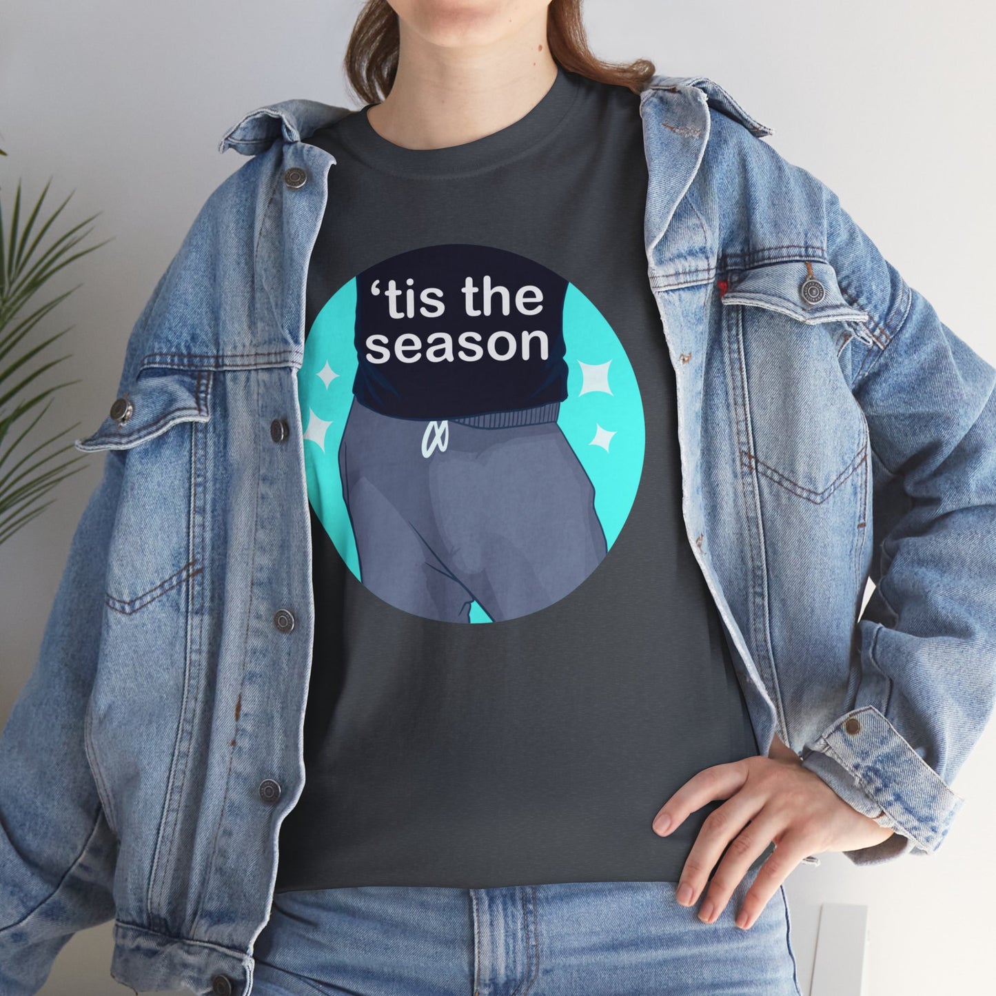 Sweatpants Season Unisex Heavy Cotton Tee