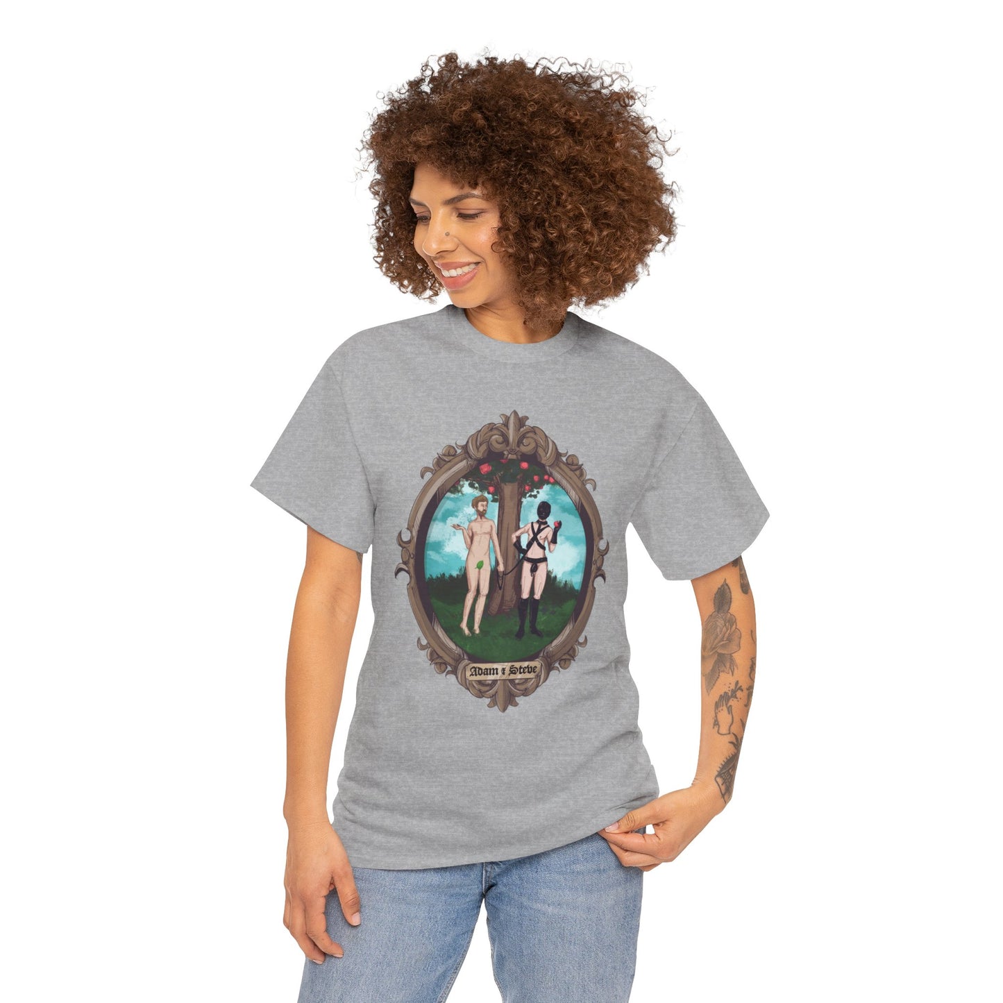 Adam & Steve Unisex Heavy Cotton Tee