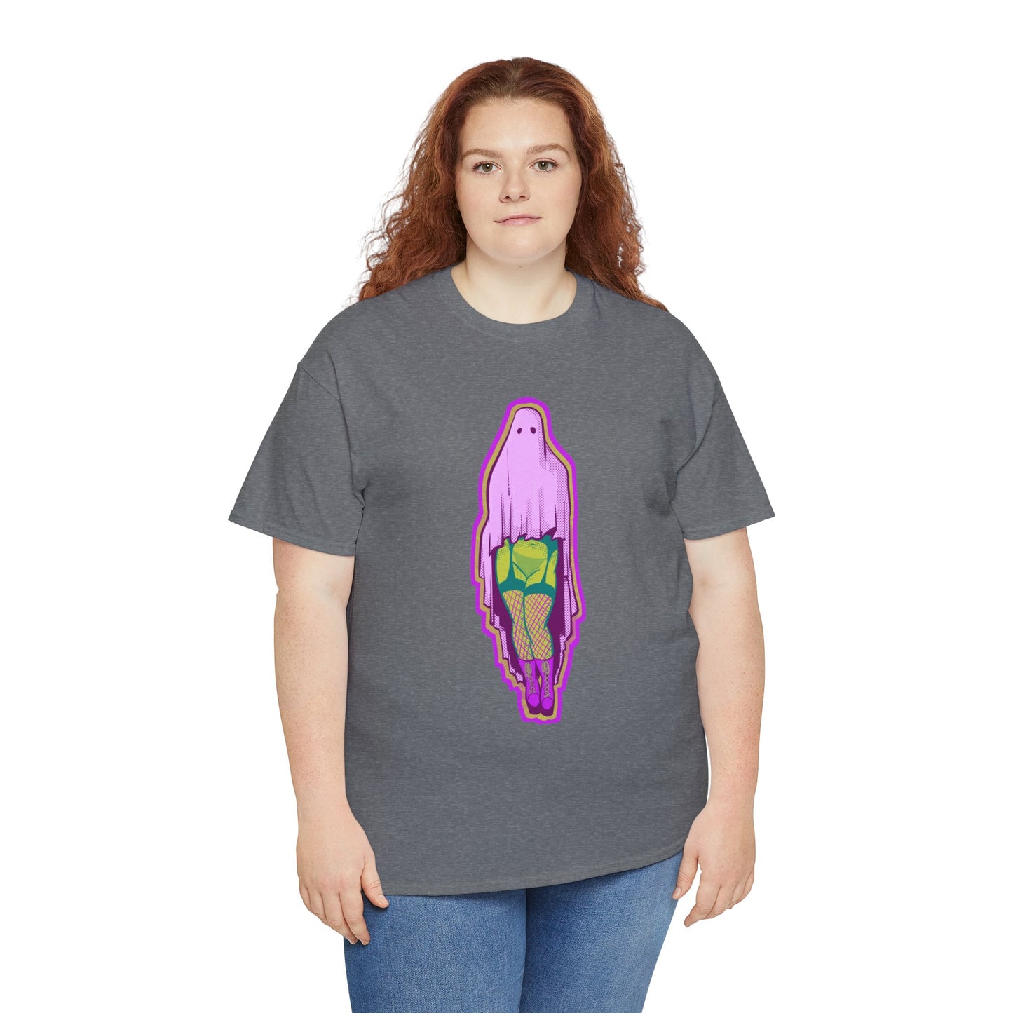 Sexy Ghost Unisex Heavy Cotton Tee