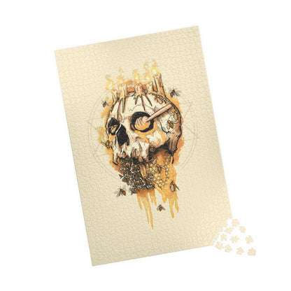Elemental Skull Honeycore Puzzle (110, 252, 500, 1014-piece)
