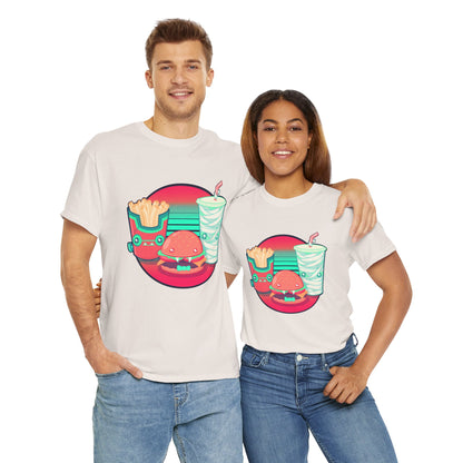 Spooky Fast Food Unisex Heavy Cotton Tee