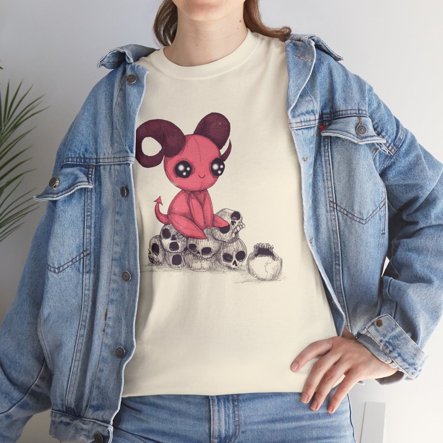 Adorable Evil Unisex Heavy Cotton Tee