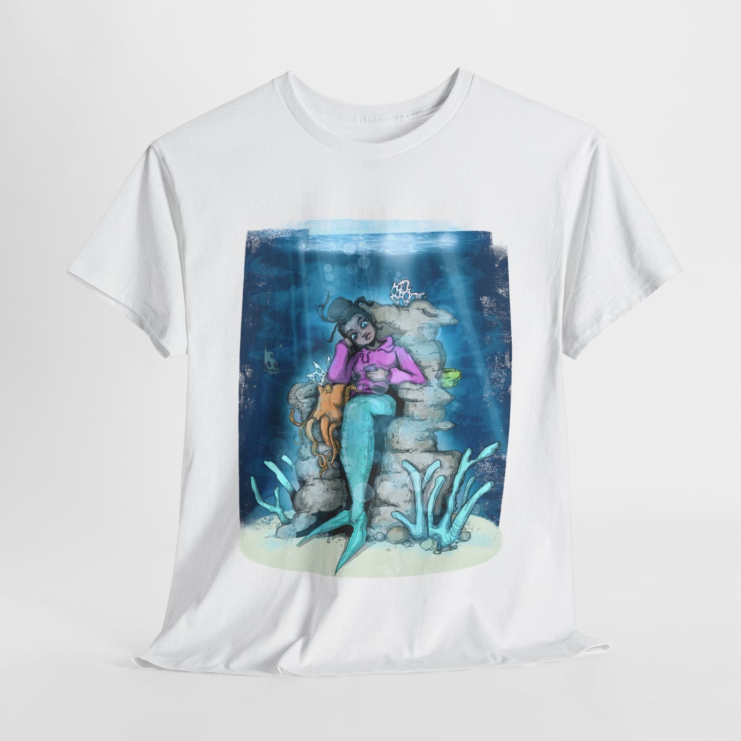 Mermaid Life Unisex Heavy Cotton Tee