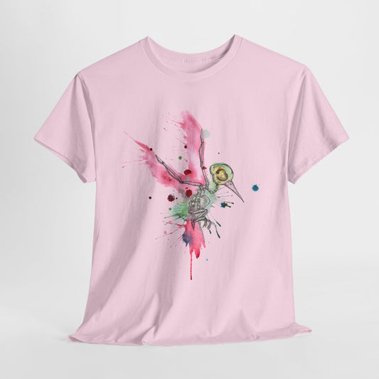 Watercolor Hummingbird Unisex Heavy Cotton Tee