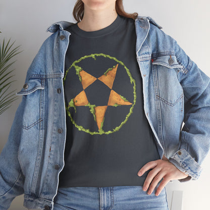 Guacamole Pentagram Unisex Heavy Cotton Tee