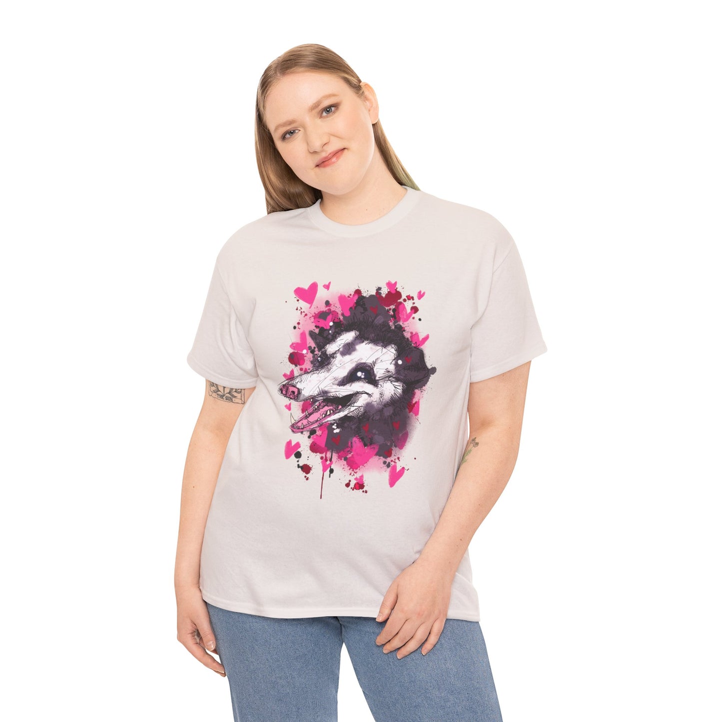 Opossum Unisex Heavy Cotton Tee