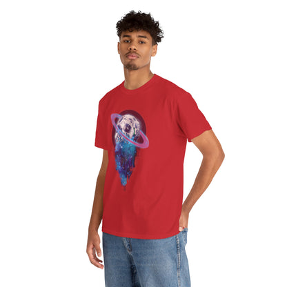 Elemental Skull Space Unisex Heavy Cotton Tee