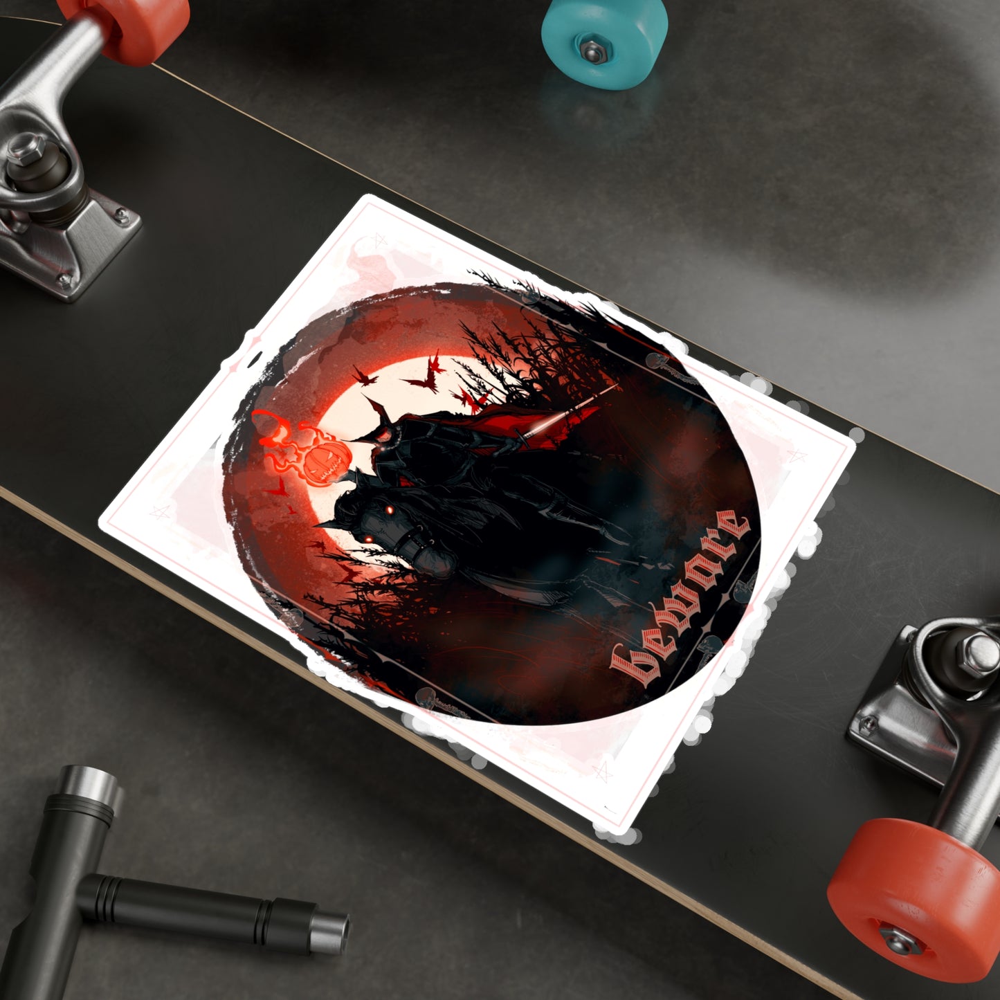 Headless Horseman Kiss-Cut Vinyl Decal