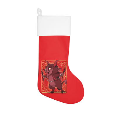 Little Krampus Holiday Stocking
