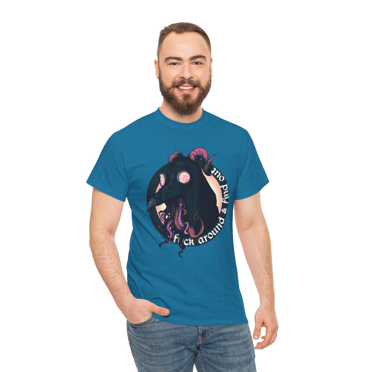 Find Out Unisex Heavy Cotton Tee