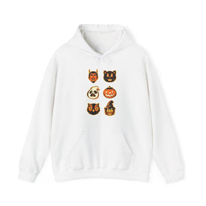 Retro Halloween Unisex Heavy Blend Hooded Sweatshirt