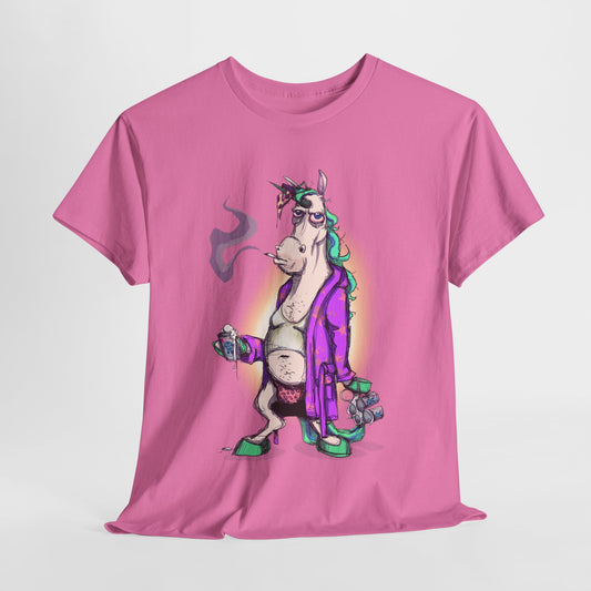 Dontgiveafuckacorn Unisex Heavy Cotton Tee