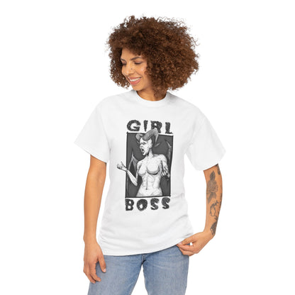 Girl Boss Unisex Heavy Cotton Tee