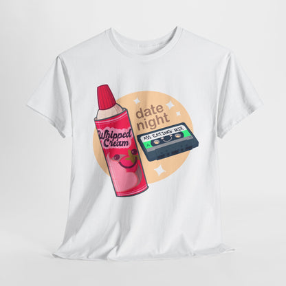 Date Night Unisex Heavy Cotton Tee