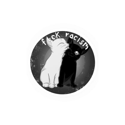 Fuck Racism Kiss-Cut Vinyl Decal
