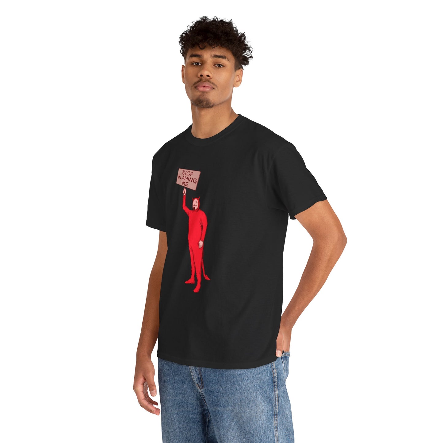 Satanic Scapegoat Unisex Heavy Cotton Tee