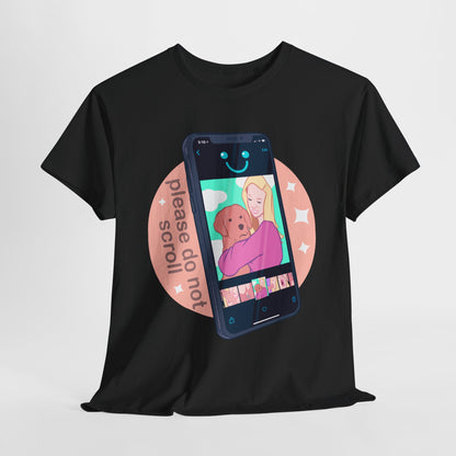Don't Scroll Unisex Heavy Cotton Tee
