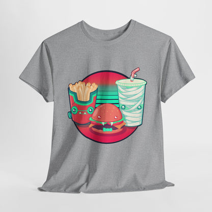Spooky Fast Food Unisex Heavy Cotton Tee