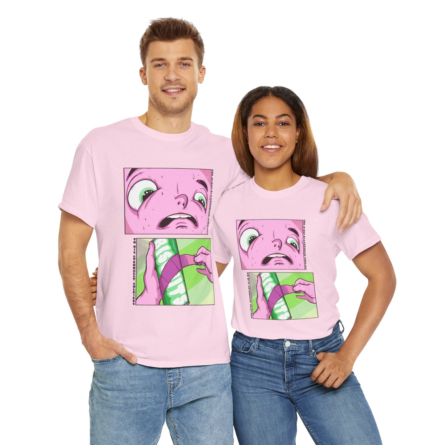 Biscuit Battle Unisex Heavy Cotton Tee