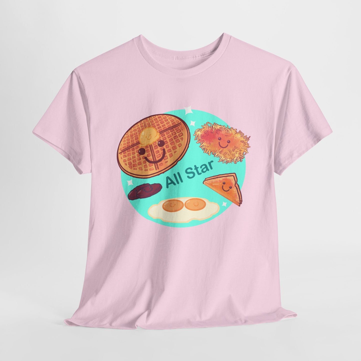 All Star Breakfast Unisex Heavy Cotton Tee