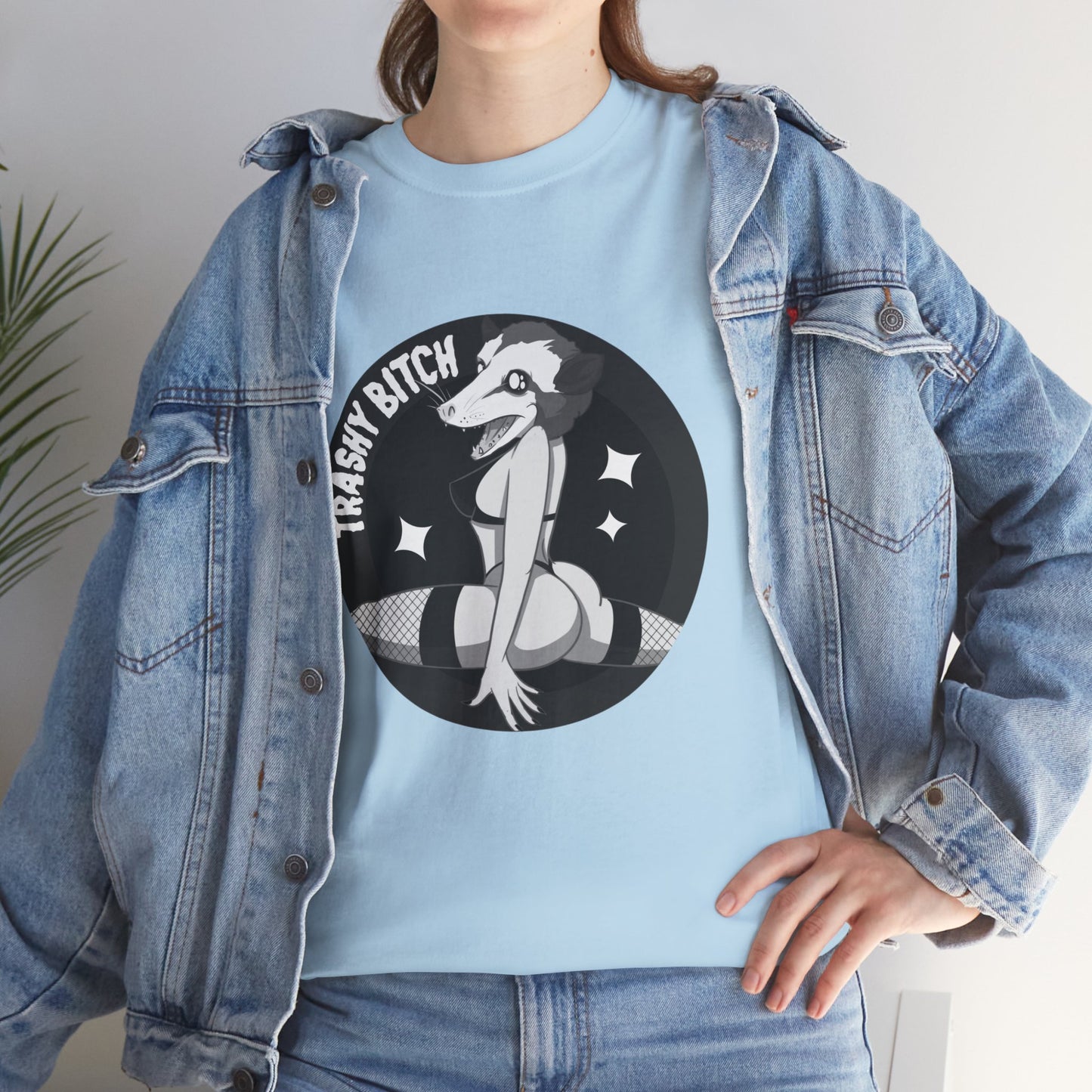 Trashy Bitch Unisex Heavy Cotton Tee