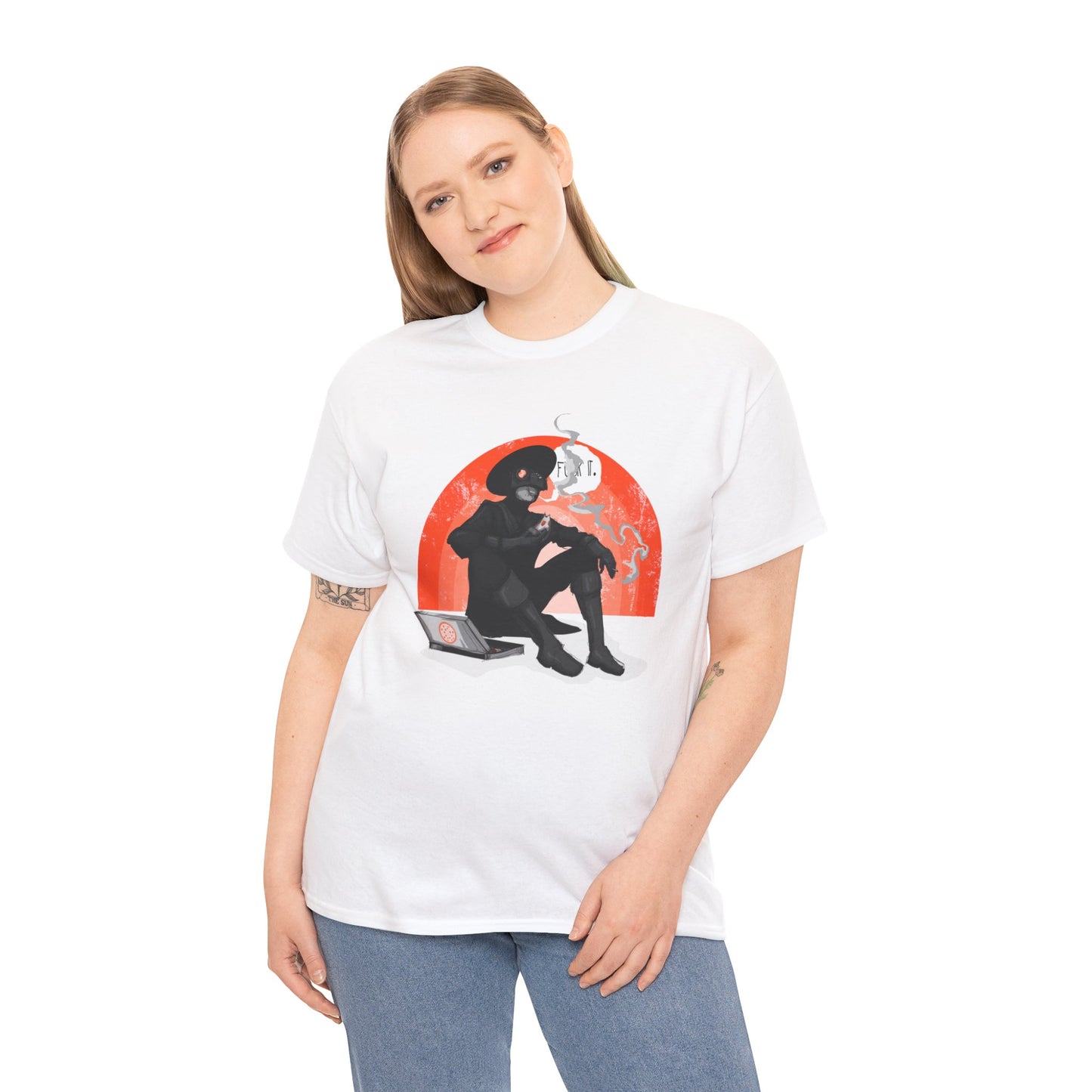 Plague Vacation Unisex Heavy Cotton Tee