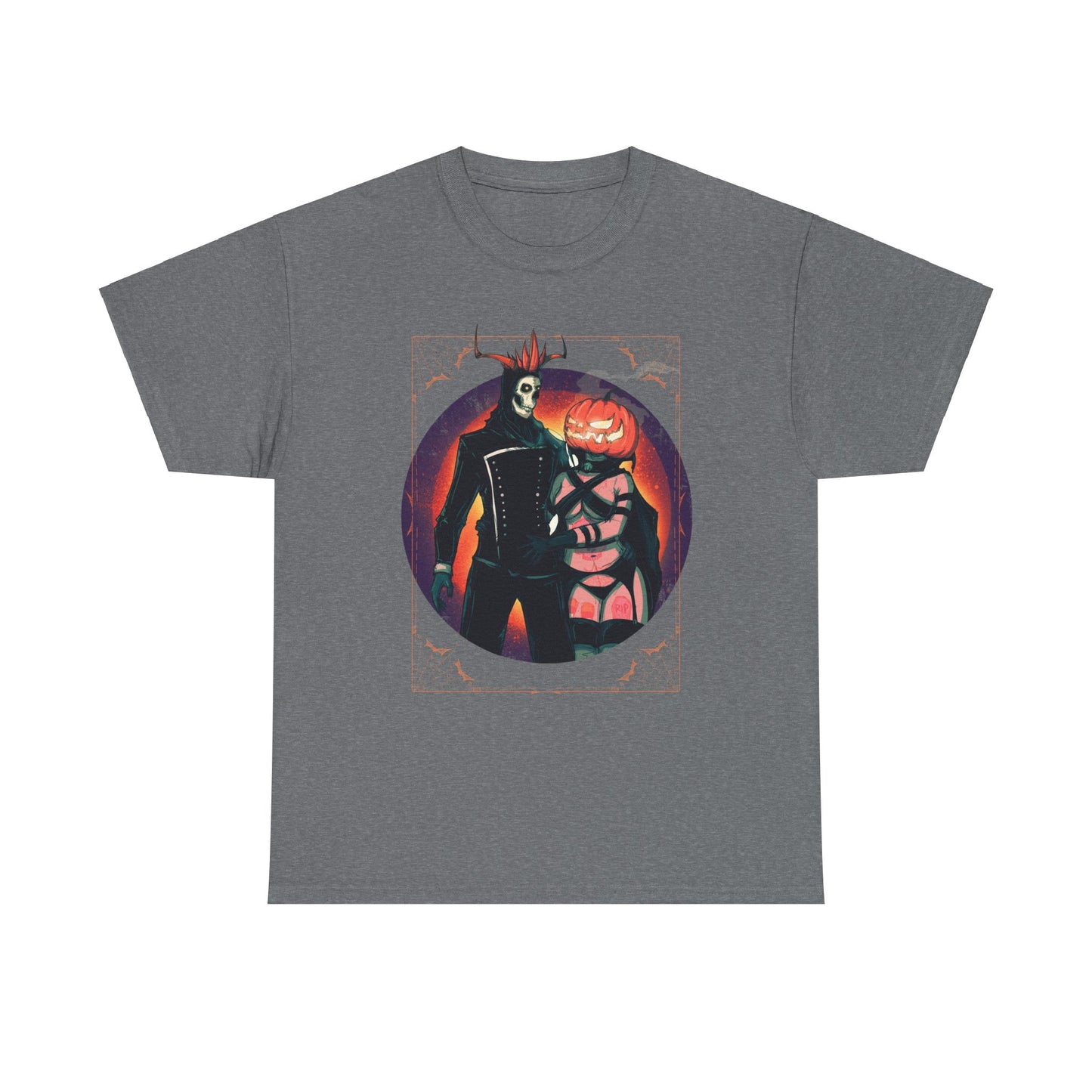 Pumpkin King & Queen Unisex Heavy Cotton Tee