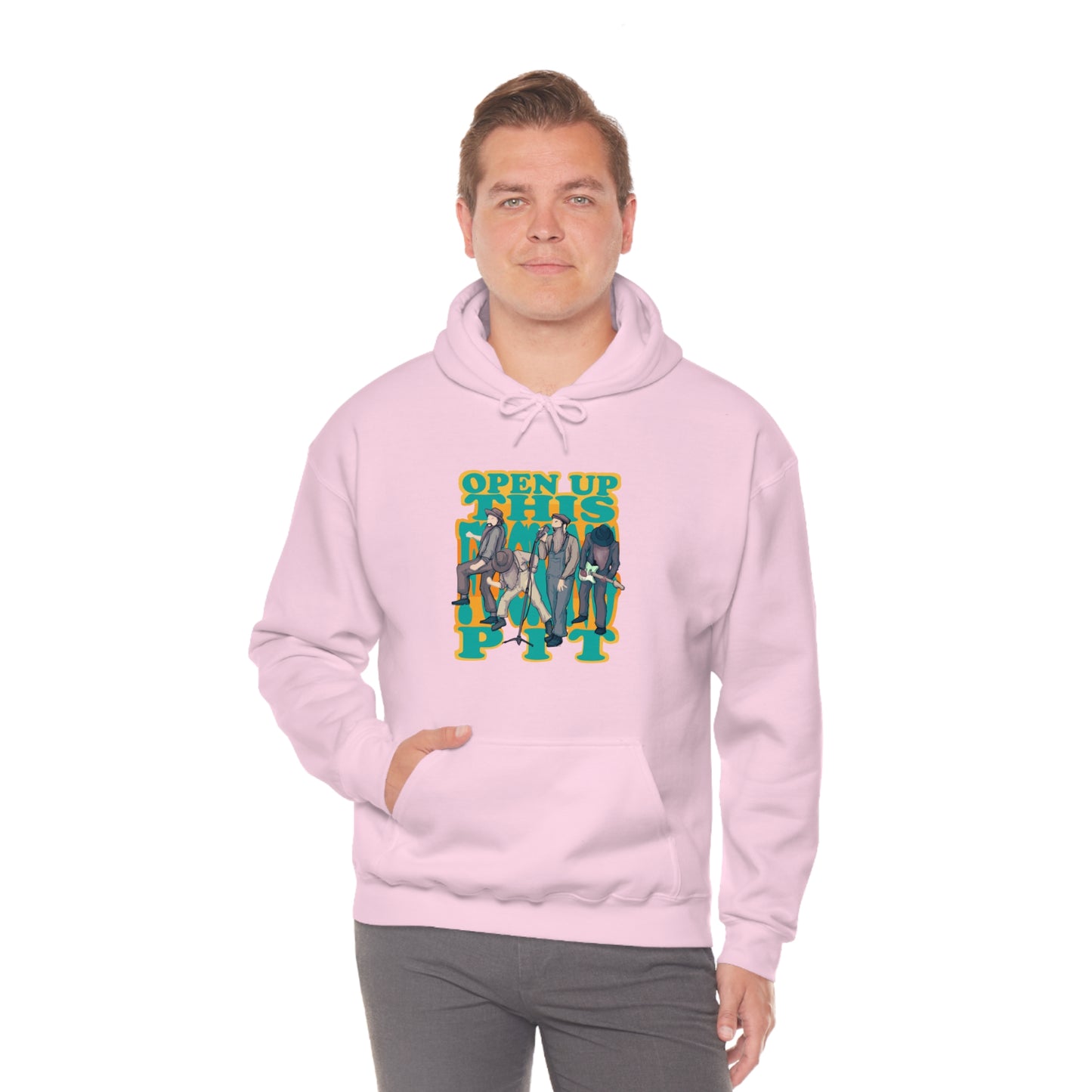 Soggy Metal Unisex Heavy Blend Hooded Sweatshirt
