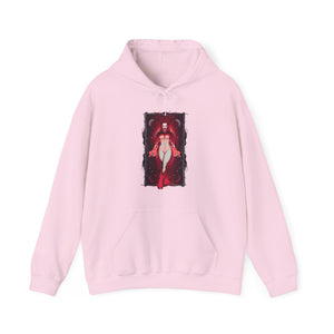 Female Wendigo Unisex Heavy Blend Hooded Sweatshirt