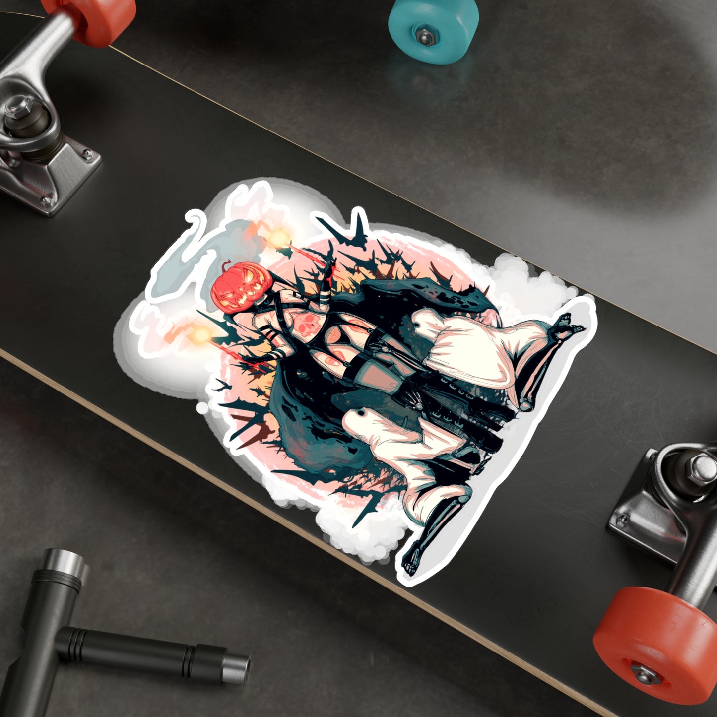 Pumpkin Queen Kiss-Cut Vinyl Decal