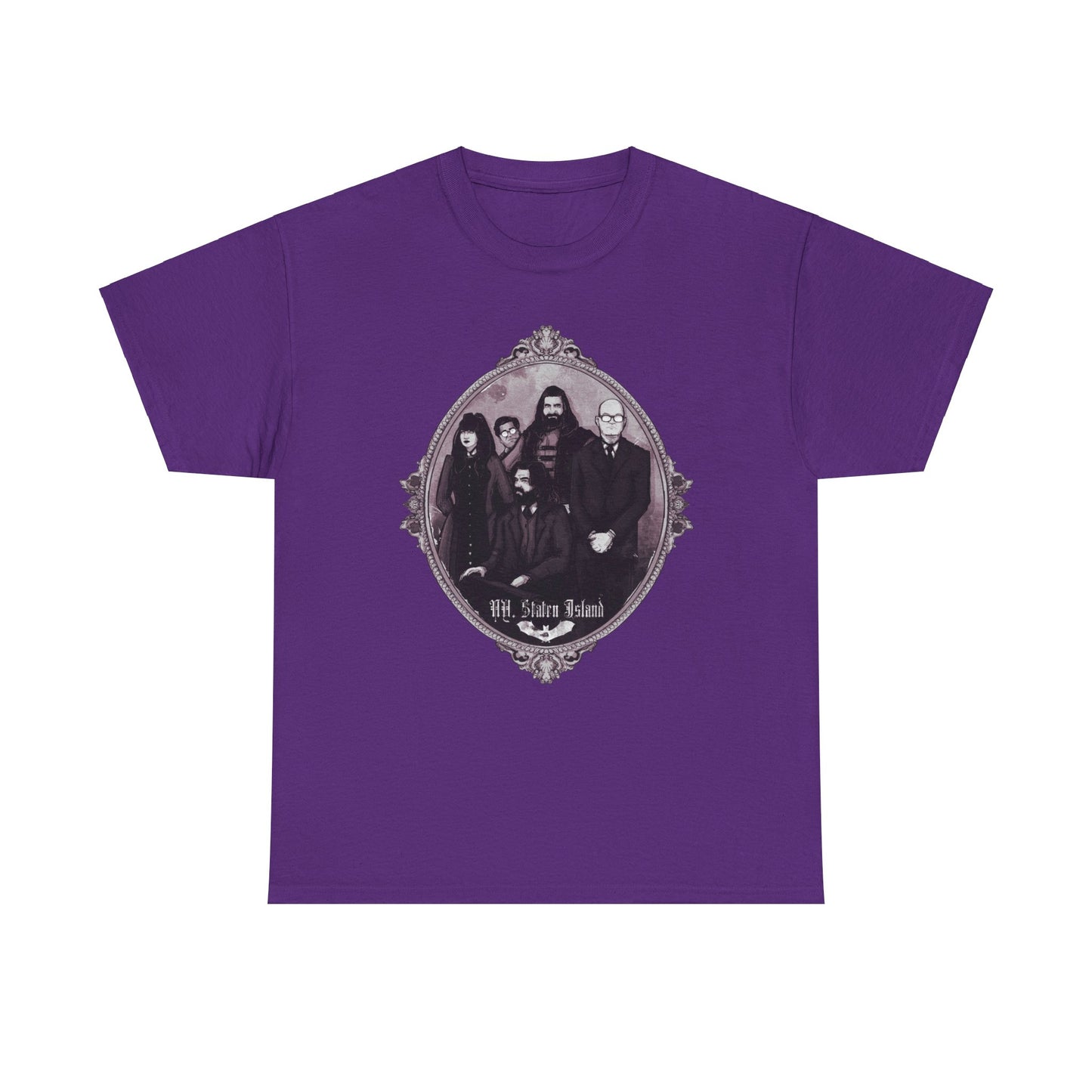 Vampire Family Portrait Unisex Heavy Cotton Tee