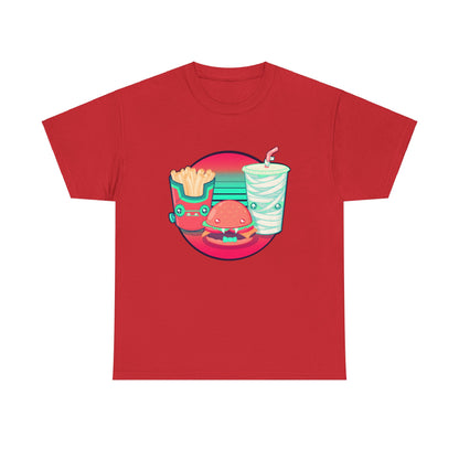 Spooky Fast Food Unisex Heavy Cotton Tee