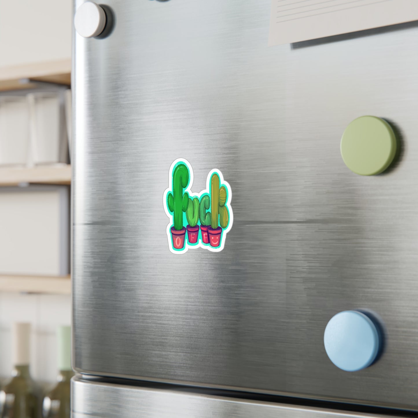 Rude Succulent Kiss-Cut Vinyl Decal