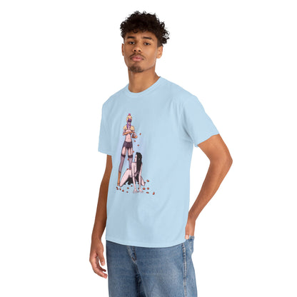 Chicken Nugget Rain Unisex Heavy Cotton Tee