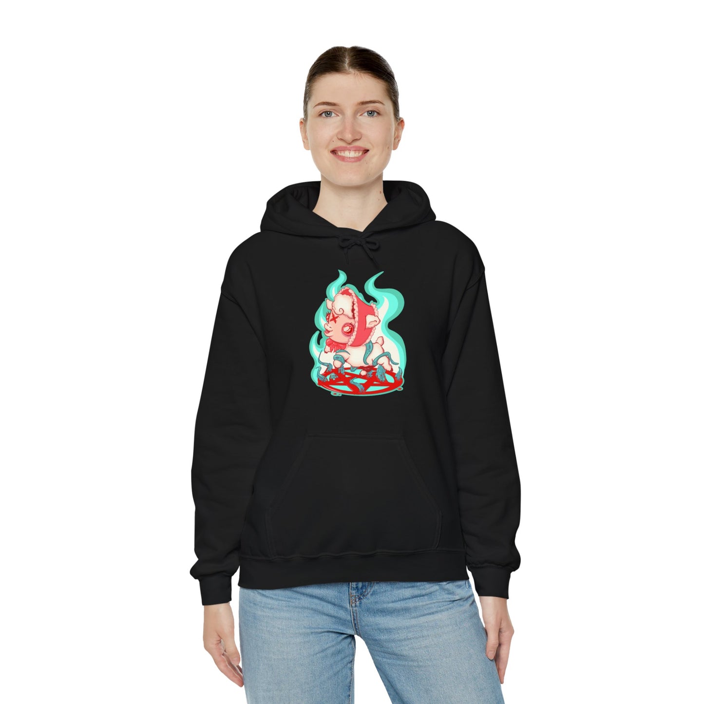 Sacrificial Lamb Unisex Heavy Blend Hooded Sweatshirt