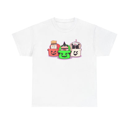 Spooky Fast Food Unisex Heavy Cotton Tee