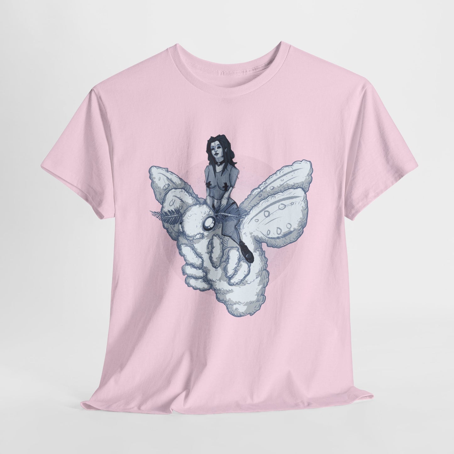 Goth On A Moth Unisex Heavy Cotton Tee