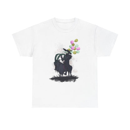 Plague Doctor Balloons Unisex Heavy Cotton Tee