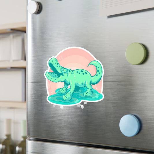 Croc Kiss-Cut Vinyl Decal
