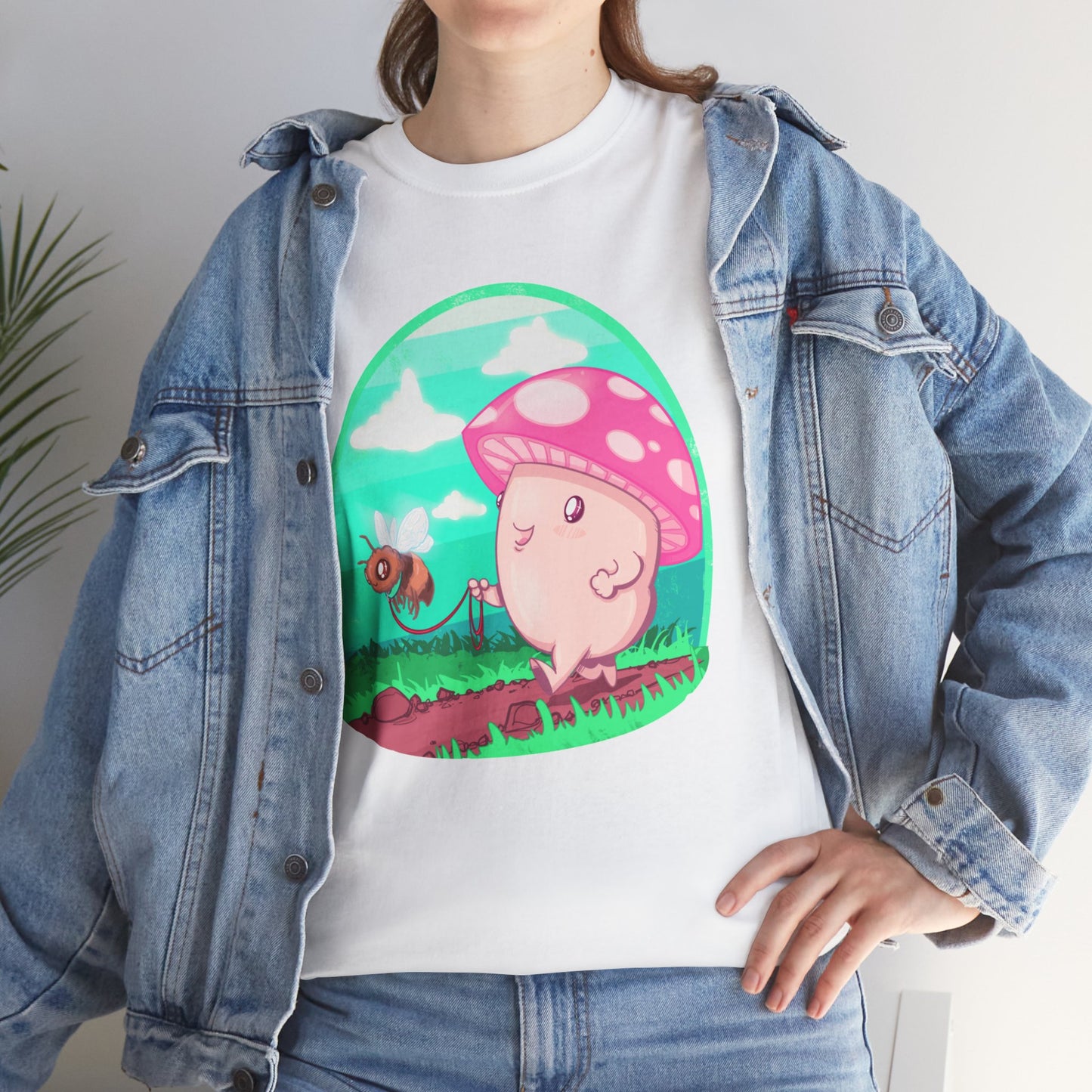 Bee Walk Unisex Heavy Cotton Tee