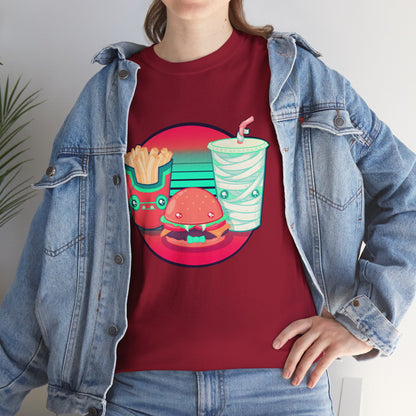 Spooky Fast Food Unisex Heavy Cotton Tee